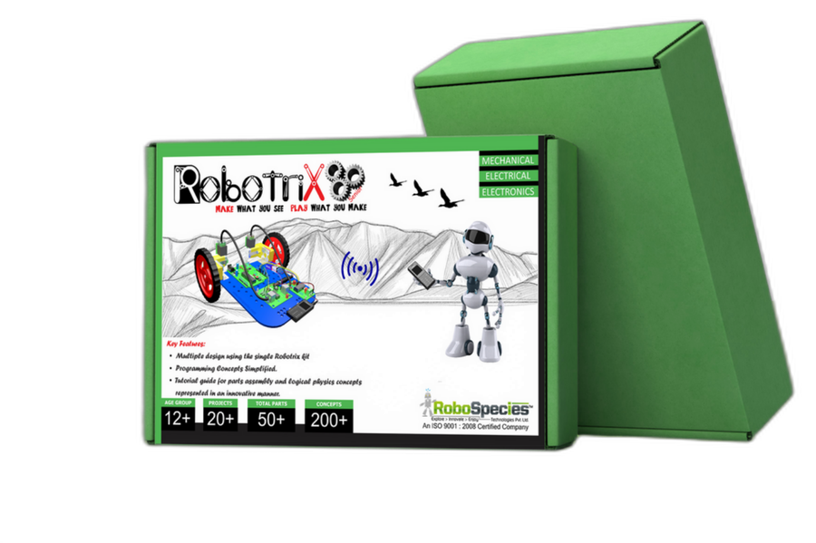 RobotriX Coding and Programming Kit — Arduino kit with motor, chassis and sensors